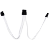 Scheda Tecnica: SilverStone SST-PP07-PCIW - 25cm 8pin To Pci-e 6+2pin - Sleeved Extention Cable, White