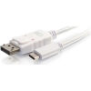 Scheda Tecnica: C2G 0.9m (3ft) USB C To Dp ADApter Cable White - 4k Audio / Video Adapter Adattatore Video Esterno USB-c