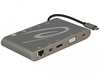 Scheda Tecnica: Delock USB-c 3.1 Docking station 4k 1 x Gigabit LAN - 1 x mini DP, 1HDMI, 1 x USB-c, 3 x USB 3.0 Typ