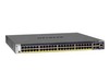 Scheda Tecnica: Netgear M4300-52G-PoE+ 550W PSU 48x 1G PoE+, L3 - 2x10GBaSE-T, 2xSFP+, 10/100/1000/10000, 176GB/s