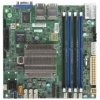 Scheda Tecnica: SuperMicro A2SDI-4C-HLN4F - Single Socket FCBGA1310, Up to - 256GB Registered ECC DDR4-2133MHz, 1x PCI-E 3.0 x4, 4x GbE