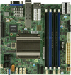 Scheda Tecnica: SuperMicro Motherboard A2SDI-H-TP4F (1x Atom C3958) - mini-ITX, 4xDDR4, NVMe+12xSATA3, 2 10GbE+ 2 10GbE SFP+Single