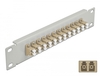 Scheda Tecnica: Delock 10" Fiber Optic Patch Panel - 12 Port Lc Duplex Beige 1U Grey