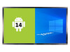 Scheda Tecnica: YASHI Monitor Interattivo Touch 75" LY7520 LCD 4k Type-c - 8GB Ram 128GB Storage Android 14, Staffa A Muro Inclusa