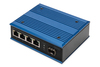 Scheda Tecnica: DIGITUS Industrial 4+1p 1g PoE Switch Unmanaged 10/100/1000 - Mbits