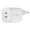 Scheda Tecnica: Belkin Caricabatteria Da Parete Doppio Gan USB-c Pps 45w - - Bianco