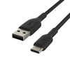 Scheda Tecnica: Belkin Cavo Intrecciato Da USB-c A USB-a - 1m - Nero