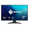 Scheda Tecnica: EIZO EV2740X-BK 27" IPS, 3840x2160 (4K UHD), 350 cd/m - sRGB (100%), 94 W Power Delivery, HDMI, DisplayPort, LAN, 1