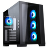 Scheda Tecnica: iTek Case Dark Cave - Gaming Tower, ATX, 4x12cm Argb Fan - 2xUSB3, Type-c, Side E Front Panel Temp Glass