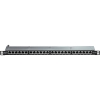 Scheda Tecnica: Lindy Patch Panel 24 Porte STP Cat.6a 1/2U - Nero - Patch Panel 24 Porte Compatto Con Altezza Di 1/2U. 10gigaBit