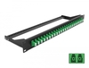 Scheda Tecnica: Delock 19" Fibre Patch Panel 24 Port - Lc Duplex Green