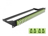 Scheda Tecnica: Delock 19" Fibre Patch Panel 24 Port - Lc Quad Limegreen