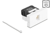 Scheda Tecnica: Delock Easy 45 Module - RJ45 Jack To Lsa Cat.6a 180- Toolfree Black / White