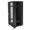 Scheda Tecnica: LINK Armadio Rack 19" 27u (a)1388 (l)600 (p)1000 - Colore Nero Porta Vetro DiSASsemblato