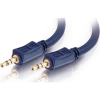 Scheda Tecnica: C2G Velocitay Cavo Audio 27 AWG Jack Stereo Da 3,5 Mm - (m) Jack Stereo Da 3,5 Mm (m) 5 Male Schermato