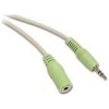 Scheda Tecnica: C2G Prolunga Audio 29 AWG Jack Stereo Da 3,5 Mm (m) - - Jack Stereo Da 3,5 Mm (f) 3 Male Schermato