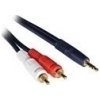 Scheda Tecnica: C2G Velocity Cavo Audio 27 AWG Rca (m) Jack Stereo - Da 3,5 Mm (m) 3 Male Schermato