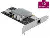 Scheda Tecnica: Delock Pci Express Card To 1 X 10GBase-t LAN Poe+ RJ45 - 