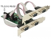 Scheda Tecnica: Delock Pci Express Card To 3 X Serial Rs-232 + 1 X Ttl 3.3 - V / Rs-232 + Voltage Supply