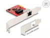 Scheda Tecnica: Delock Pci Express X1 Card To 1 X RJ45 2.5 Gigabit LAN I225 - Nbase-t - Low Profile Form Factor