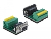 Scheda Tecnica: Delock ADApter D-sub 9 Pin Female - To Terminal Block 9 Pin With Push Button