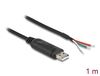 Scheda Tecnica: Delock ADApter Cable USB 2.0 Type - -a To Serial Rs-485 + 3 X Open Wire Ends 1 M