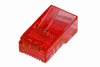 Scheda Tecnica: LINK Confezione 100 Connettori 8 Poli Cat.5e UTP Non - Schermato RJ45 Rosso