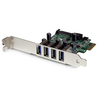 Scheda Tecnica: StarTech SuperSpeed USB 3.0 Controller Card ADApter - 4 Port PCI Express PCIe + SATA Power Low Profile