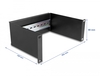 Scheda Tecnica: Delock 10" Din Rail Panel 2U Black - 