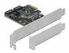 Scheda Tecnica: Delock 2 Port SATA Pci Express Card - Low Profile Form - Factor