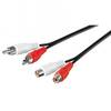 Scheda Tecnica: LINK Cavo Audio Video 2 Connettori Rca M/F Mt. 1,50 - 