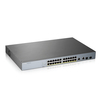 Scheda Tecnica: ZyXEL Switch Managed Per Cctv: 24 Porte Gigabit PoE 375w + - 2 Porte Sfp, Nflex