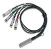 Scheda Tecnica: NVIDIA Passive Copper Hybrid Cable, Eth 100GBe To - 4x25GBe, QSFP28 To 4xsfp28, 3.5m, d, 26awg, Ca-l Gree