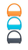 Scheda Tecnica: Wacom Bamboo Spark Closure Bands (Gray, Blue, Orange) - 