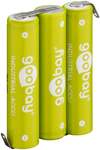 Scheda Tecnica: Goobay Batterie Ricaricabili Nimh 3xaaa Hr3 800 mAh 3.6v - Saldare