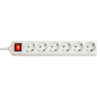 Scheda Tecnica: Lindy Multipresa 6"gressi Schuko - Con Interruttore, Bianca