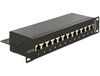 Scheda Tecnica: Delock 10" Patch Panel - 12 Port Cat.6a Black