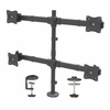 Scheda Tecnica: StarTech Braccio Rticolato Da Scrivania Per 4 Monitor - Accaio