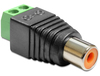 Scheda Tecnica: Delock ADApter Rca Female > Terminal Block 2 Pin - 