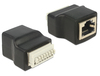 Scheda Tecnica: Delock ADApter RJ45 Female > Terminal Block With Push - Button 8 Pin