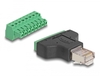 Scheda Tecnica: Delock ADApter RJ45 Male > Terminal Block 8 Pin 2-part 3.81 - Mm