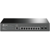 Scheda Tecnica: TP-Link Jetstream T2500g-10ts Switch Gestito 8 X - 10/100/1000 + 2 X GigaBit Sfp Desktop, MonTBile Su Rack