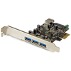 Scheda Tecnica: StarTech Scheda Espansione PCI Express USB 3.0 - SuperSpeed 4 porte (3 esterne, 1 interna)