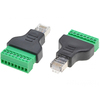 Scheda Tecnica: Techly ADAttatore Connettore RJ45 Male Terminal Block 8 - Pin