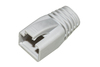 Scheda Tecnica: LINK Confezione 100 Copriconnettori 8mm Per Plug RJ45 8 - Poli Cavo Cat.5e-6-7 Grigio