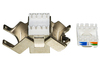 Scheda Tecnica: LINK Presa Rete Keystone Jack RJ45 Cat.6 - S Chermata Tooless Contatti Dorati 50 Micron