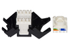 Scheda Tecnica: LINK Presa Rete Keystone Jack RJ45 Cat.6 - UTP Tooless Colore Nero 180?ontatti Dorati 50 Micron