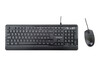 Scheda Tecnica: YASHI Keyboard Professional Multimedia Soft & Mouse - USB KIT - Black - ITA - MY539