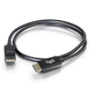 Scheda Tecnica: C2G 10m Dp Cable With Latches 8k Uhd M/M 4k Black Cavo Dp - Dp (m) Dp (m) 10 M Chiusura Aggancio Nero