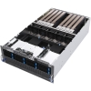 Scheda Tecnica: Asus Esc8000a-e12p-sku4/10g/3kw(2+2)/5PCIe/4NVMe 4U, EPYC - 2x Lga6096, 24xddr5 4800, 8x3.5"/2.5" Up To 4 X NVMe + 4 X